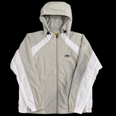 Corteiz Windbreaker / Track jacket Gray / White