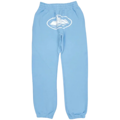 Corteiz Alcatraz Basic Joggers Baby Blue / White
