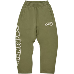 Corteiz Superior Royale Joggers / Sweatpants Green / White