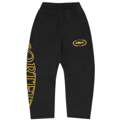 Corteiz Superior Royale Joggers / Sweatpants Black / Yellow