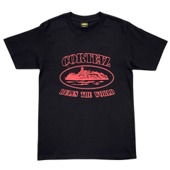Corteiz Alcatraz RTW Shirt Black / Pink
