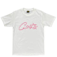 Corteiz OG Allstarz T-Shirt White / Pink