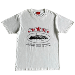 Corteiz Alcatraz 5 Starz Shirt White / Black / Red