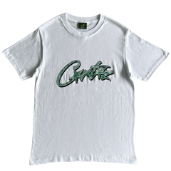 Corteiz Money On My Mind Dollar Shirt White / Green