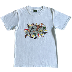 Corteiz Crazy Fight Shirt White / Multicolor
