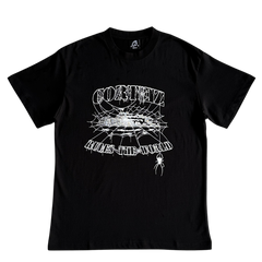 Corteiz Spider Shirt Black / White