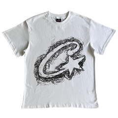 Corteiz C Star String Shirt White / Black