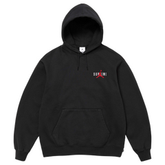 Supreme X Jordan Hoodie Black