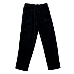 Corteiz Velour Joggers / Sweatpants All Black