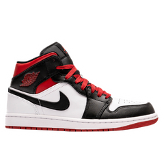 Nike Air Jordan 1 Mid Sneakers / Trainers Black / Red / White