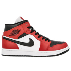 Nike Air Jordan 1 Mid Sneakers / Trainers Black / White / Red