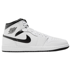 Nike Air Jordan 1 Mid Sneakers / Trainers White / Black