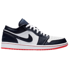 Nike Air Jordan 1 Low Sneakers / Trainers Navy / Dark Blue / White / Orange