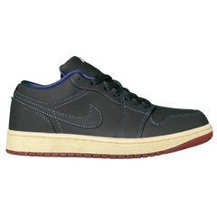 Nike Air Jordan 1 Low Sneakers / Trainers Black / Beige / Cream / Red / Blue
