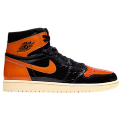 Nike Air Jordan 1 High Sneakers / Trainers Orange / Black / Beige / Cream