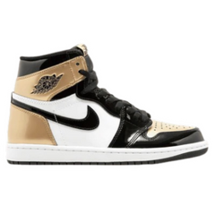 Nike Air Jordan 1 High Sneakers / Trainers Black / White / Gold