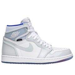 Nike Air Jordan 1 High Sneakers / Trainers Gray / White / Blue