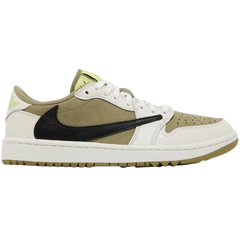 Nike x Travis Scott Air Jordan 1 Sneakers / Trainers Green / White / Black