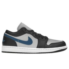 Nike Air Jordan 1 Low Sneakers / Trainers Black / Navy Blue / Gray