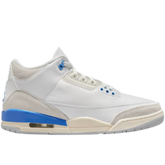 Nike Air Jordan 3 Sneakers / Trainers White / Cream / Beige / Blue