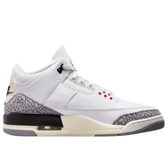 Nike Air Jordan 3 Sneakers / Trainers White / Gray / Black / Cream / Beige