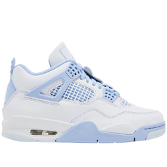 Nike Air Jordan 4 Sneakers / Trainers White / Baby Blue