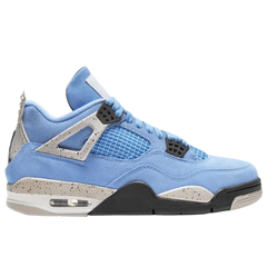 Nike Air Jordan 4 Sneakers / Trainers Baby Blue / White / Gray / Black