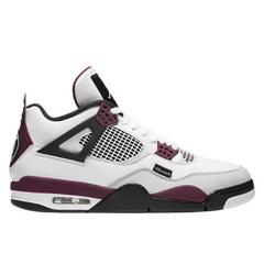 Nike X Paris Saint-Germain Air Jordan 4 Sneakers / Trainers Purple / White / Black