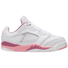 Nike Air Jordan 5 Low Sneakers / Trainers White / Pink / Purple