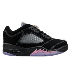 Nike Air Jordan 5 Low Sneakers / Trainers Black / White / Purple / Pink
