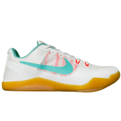 Nike Kobe 11 Team Bank Trainers / Sneakers Blue / White / Brown / Red