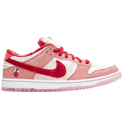 Nike Dunk Low SB x StrangeLove Valentines Day Sneakers / Trainers Pink / Red / White