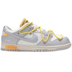 Nike Off-White x Dunk Low Lot of 50 Sneakers / Trainers Gray / White / Yellow / Orange