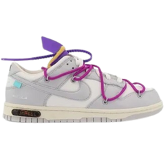 Nike Off-White x Dunk Low Lot of 50 Sneakers / Trainers Gray / White / Purple