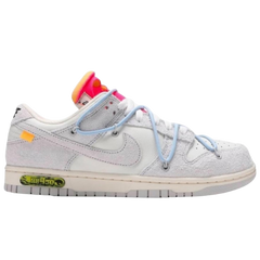 Nike Off-White x Dunk Low Lot of 50 Sneakers / Trainers Gray / White / Baby Blue / Green