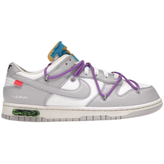 Nike X Off-White Dunk Low Lot of 50 Sneakers / Trainers Gray / White / Purple / Green