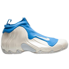 Nike Air Flightposite Sneakers / Trainers Cream / Beige / Gray / Blue