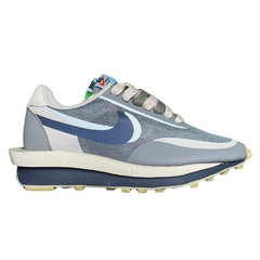 Nike X Sacai LDV Waffle Sneakers / Trainers Navy / Dark Blue / Cream / Beige