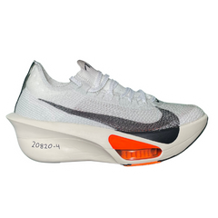 Nike Air Zoom Alphafly Next% 3 Trainers / Shoes White / Gray / Black / Orange