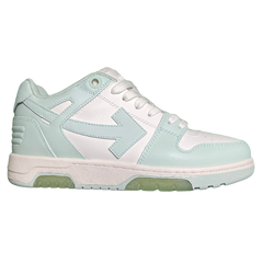Off-White Out Of Office Sneakers / Trainers Baby Blue / White / Green