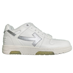 Off-White Out Of Office Sneakers / Trainers White / Silver / Brown