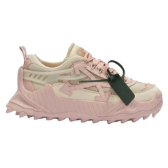 Off-White ODSY-1000 Sneakers / Trainers Pink / Beige / Cream / Green