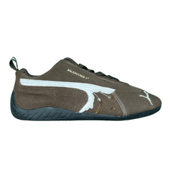 Puma X Balenciaga Speedcat Trainers / Sneakers Brown / White / Black