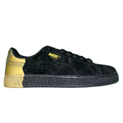 Puma Suede Dance Crew Sneakers / Trainers Black / Gold