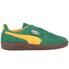 Puma Palermo V Day Sneakers / Trainers Green / Yellow / Brown