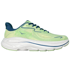 HOKA Clifton 10 Sneakers / Trainers Green / Navy / Dark Blue / White