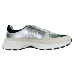 Chanel Sneakers / Trainers Silver / Beige / Cream / Black / White