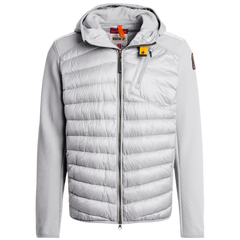 Parajumpers Nolan Hybrid Jacket / Cardigan Gray / Yellow MISSER