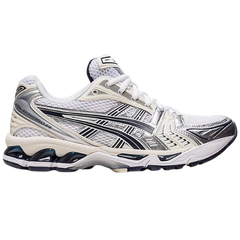 Asics Gel Kayano 14 Trainers / Sneaker Black / Silver / White / Navy Blue