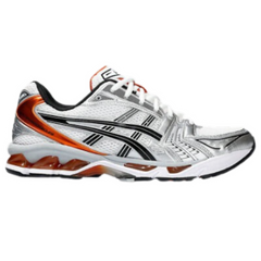 Asics Gel Kayano 14 Trainers / Sneaker White / Silver / Brown / Black